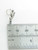 Apple With A B C sterling silver charm .925 Learning Education charms side view