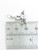 Apple With A B C sterling silver charm .925 Learning Education charms size example
