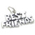 Best Friends sterling silver charm .925 x 1 Best Freinds BF charms