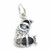 Baby shoes sterling silver charm .925 x 1 Babies shoe charms