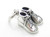 Baby shoes sterling silver charm .925 Babies shoe charms -A48 additional view