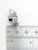 Pram sterling silver charm .925 Baby prams strollers pushchairs charms side view
