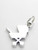 Flat Pram profile sterling silver charm .925 Prams baby charms additional view