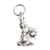 Rabbit with Easter Egg sterling silver charm .925 Rabbits charms