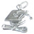 Mortarboard Certificate Scroll Graduation sterling silver charm .925 x 1