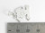 Mortarboard Certificate Scroll Graduation sterling silver charm .925 detail