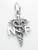 NP Nurse Practitioner sterling silver charm .925 x 1 medical charms additional view