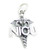 NICU Neonatal Intensive Care Unit sterling silver charm .925 x 1 charms