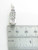 Skateboard sterling silver charm 925 Skating Skater Skate Board charms detail