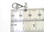 Golf clubs and ball sterling silver charm .925 Golfing charms size example