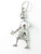 Lady Bowler sterling silver charm .925 x 1 Bowls Bowling Bowl charms additional view