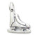 Ice Skate sterling silver charm .925 Ice Skates Skating Skater charms