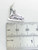Ice Skate sterling silver charm .925 x1 Ice Skates Skating Skater charms detail
