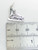 Ice Skate sterling silver charm .925 Ice Skates Skating Skater charms detail