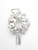 Christmas Wreath sterling silver charm .925 Xmas Wreaths charms B additional view