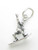 Snowboarder sterling silver charm .925 x 1 Snowboarding Snow charms additional view