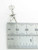 Ballerina sterling silver charm .925 Ballerinas Ballet dancer charms size example