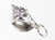 Conch Shell sterling silver charm .925 x 1 Conches Shells charms additional view
