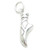 Ballerina Shoe and Foot sterling silver charm .925 x 1 Ballet Shoes charms