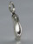 Ballet dancer slipper sterling silver charm .925 x 1 Ballerina charms additional view