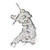 Cymru Wales sterling silver charm .925 Welsh Map charms