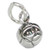 Football Soccer Ball sterling silver charm .925 Sports Balls charms