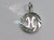 Letter H Initial .925 silver charm pendant initials charms Range10 additional view