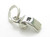 Tiny Referee whistle sterling silver charm .925 Football Soccer charms
