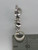 Female Volleyball player sterling silver charm .925 x 1 Volley Ball detail