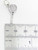 Tennis Racket sterling silver charm .925 Racquet charms detail