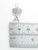 Tennis Rackets and ball sterling silver charm .925 Racquet charms detail