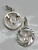 Letter W Initial .925 silver charm pendant initials charms Range10 alternate view