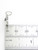 China map sterling silver charm .925 Country charms side view