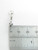 Italy map sterling silver charm .925 Italian Country charms side view