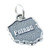 Poland map sterling silver charm .925 Polish Country charms