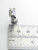 Wishing Well sterling silver charm .925 Wishes charms side view