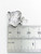 Rabbit large 2D sterling silver charm .925 Rabbits charms size example