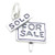 For Sale Sold sign sterling silver charm .925 Housing Estate charms