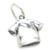 T-Shirt sterling silver charm .925 Tshirt Teeshirt Tee Shirt charms