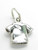 T-Shirt sterling silver charm .925 Tshirt Teeshirt Tee Shirt charms additional view