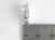Choc Chip Cookie sterling silver charm .925 Biscuit cookies charms size example