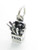 French Fries Chips sterling silver charm .925 fast food charms additional view