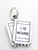 I love movies sterling silver charm .925 movie film cinema charms additional view