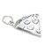 Pizza Slice sterling silver charm .925 x 1 Pizzas Piza Pisa charms