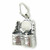 Vanity Table Dresser sterling silver charm .925 Beauty charms