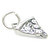 Pizza Slice small sterling silver charm .925 x 1 Pizzas Piza Pisa charms