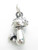 Toadstool Mushroom sterling silver charm .925 Mushrooms Toadstools additional view
