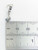 Palm Trees Small sterling silver charm .925 Holiday charms side view