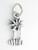 Palm Trees Small sterling silver charm .925 x 1 Holiday charms additional view