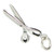 Scissors sterling silver charm .925 x 1 Dressmaking and cutting charms